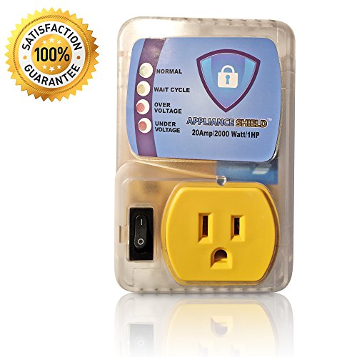 You are currently viewing Appliance ShieldNew Top Rated Surge ProtectorProtects Appliances From Damaging&Costly Voltage Spikes/DipsWorks Great For All Large AppliancesRefrigerators/Freezers/DryersBest In Class 20 Amp