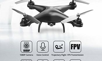 Read more about the article Holy Stone HS110D FPV RC Drone with 1080P HD Camera Live Video 120° Wide-Angle WiFi Quadcopter with Altitude Hold Headless Mode 3D Flips RTF with 2 Modular Battery, Color Black
