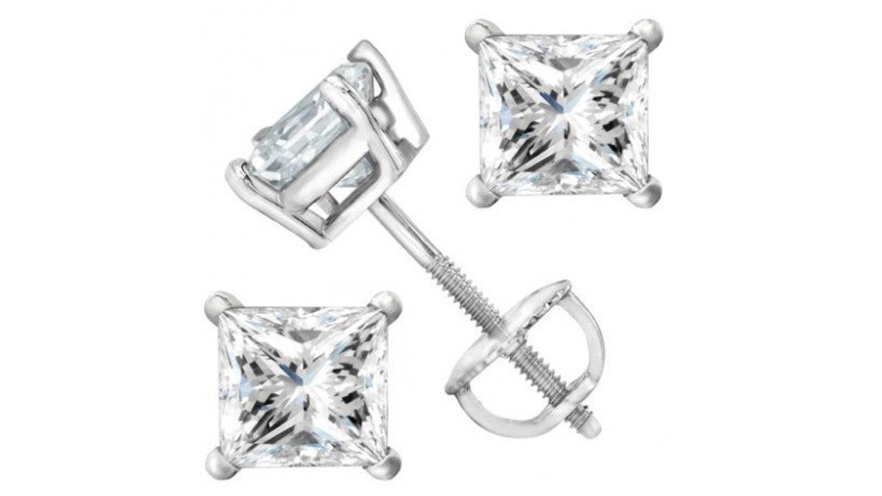 Read more about the article 3 Carat Solitaire Diamond Stud Earrings Princess Cut Review & Ratings