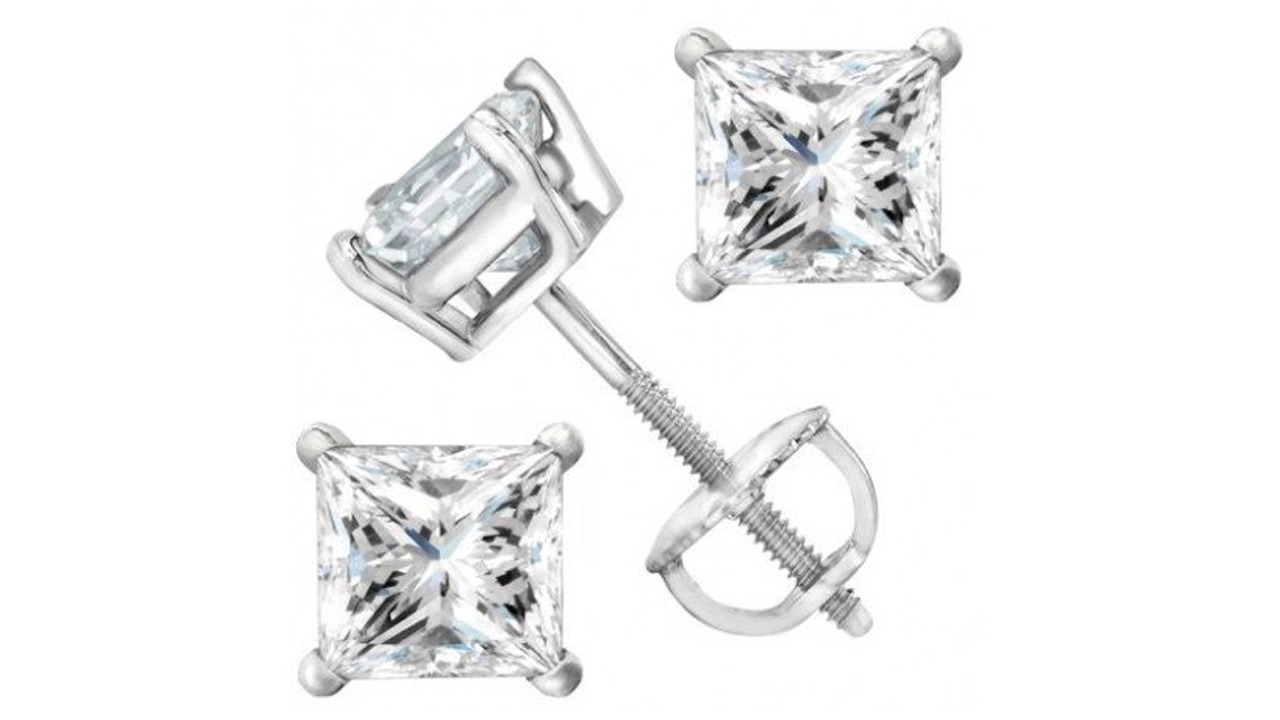 You are currently viewing 3 Carat Solitaire Diamond Stud Earrings Princess Cut Review & Ratings