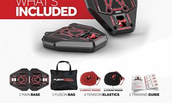 Read more about the article Fusion Motion Portable Gym with 8 Accessories Including Heavy Resistance Bands, Tricep Bar, Ab Roller Wheel, Pulleys and More – Full Body Workout Home Exercise Equipment to Build Muscle and Burn Fat