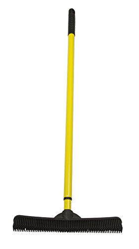 Read more about the article Evriholder SW-250I-AMZ-6, FURemover Pet Hair Removal Broom with Squeegee & Telescoping Handle That Extends from 3-5′, Black & Yellow