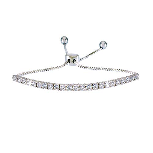 You are currently viewing landau Jewelry Deluxe Women’s Tennis Bracelet- Elegant Design Metallic Finish and Stones – Ideal Birthday, Christmas