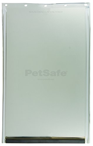 Read more about the article PetSafe Dog and Cat Door Replacement Flap, Large, 10 1/8″ x 16 7/8″, PAC11-11039, Tinted Vinyl, Magnetic