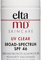 Read more about the article EltaMD UV Clear Facial Sunscreen Broad-Spectrum SPF 46 for Sensitive or Acne-Prone Skin, Oil-free, Dermatologist-Recommended Mineral-Based Zinc Oxide Formula, 1. 7 oz