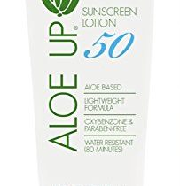 Read more about the article Aloe Up Sun & Skin Care Products White Collection SPF 50 Sunscreen Lotion