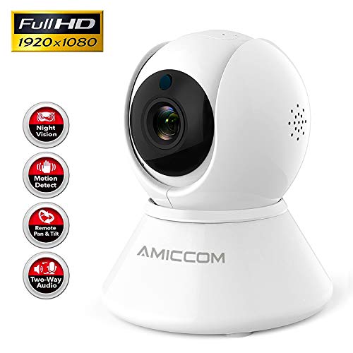 You are currently viewing WiFi Camera-1080P Security Camera System Wireless Camera Indoor 2.4Ghz Home Camera with 2 Way Audio Night Vision, Auto-Cruise, Motion Tracker, Activity Alert,Support iOS/Android/Windows