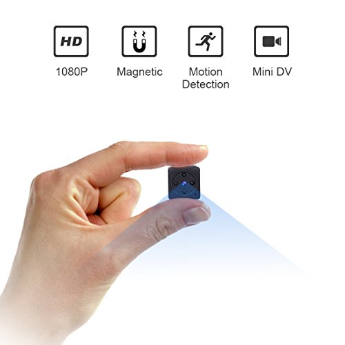 Read more about the article Mini Spy Hidden Camera,NIYPS 1080P Portable Small HD Nanny Cam with Night Vision and Motion Detective,Perfect Indoor Covert Security Camera for Home and Office