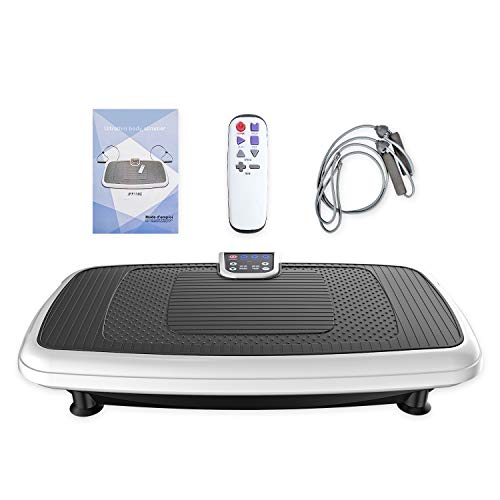 Read more about the article JUFIT Exercise Equipment Vibration Plate Whole Body Vibration Machine with Two Bands & Remote Control Max User Weight 330 lb