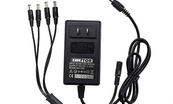 Read more about the article EWETON Security Camera Power Adapter 12V 2.5A 100V-240V AC To DC 2.1×5.5mm w/ 4-Way Power Splitter Cable FCC Certified LED Power Adapter Transformers-Fits Analog/AHD DVR/Camera, RGB LED Strip Lights