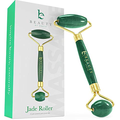 Read more about the article Jade Roller for Face – Face & Neck Massager for Skin Care, Facial Roller to Press Serums, Cream and Oil Into Skin, Lymphatic Drainage Massager Skin Care Tool, Eye Massager and Neck Roller (1 Pack)