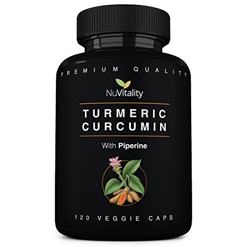 You are currently viewing Turmeric Curcumin with Piperine (Black Pepper Extract) – 120 Veggie Capsules – Premium Quality with 95% Standardized Curcuminoids – Best Absorption & Potency – Pain Relief & Joint Support Supplement