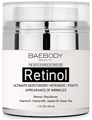 You are currently viewing Baebody Retinol Moisturizer Cream for Face and Eye Area – With Retinol, Jojoba Oil, Vitamin E. Fights the Appearance of Wrinkles, Fine Lines. Best Day and Night Cream 1.7 Fl. Oz