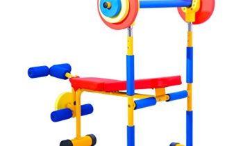 Read more about the article Kinbor Fun and Fitness Exercise Equipment for Kids Children Weight Bench Set,Birthday Gifts