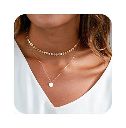 Read more about the article Cyntan Gold Tone Choker Necklace For Women