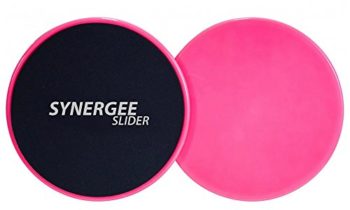 Read more about the article Synergee Power Pink Gliding Discs Core Sliders. Dual Sided Use on Carpet or Hardwood Floors. Abdominal Exercise Equipment