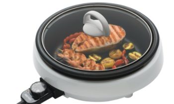Read more about the article Aroma Housewares  ASP-137 3-Quart/10-inch 3-in-1 Super Pot with Grill Plate, White/Black