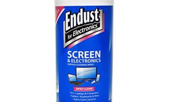 Read more about the article Endust for Electronics, Screen cleaning wipes, Surface cleaning, Great LCD and Plasma wipes, 70 Count (11506)