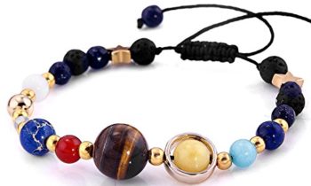 Read more about the article YEYULIN Handmade Galaxy Solar System Bracelet Universe Nine Planets Star Natural Stone Beads Bracelets Bangles