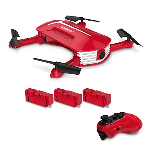 Read more about the article GoolRC T37 Mini Drone Foldable with Wifi Camera Live Video 2.4G 4 Channel 6 Axis Gravity Sensor RC Selfie Quadcopter RTF With Two Extra Battery