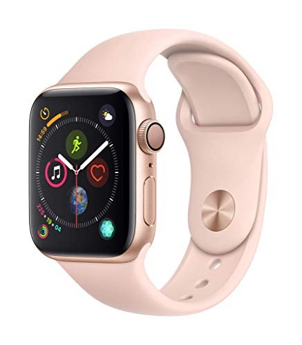 Read more about the article Apple Watch Series 4 (GPS, 40mm) – Gold Aluminium Case with Pink Sand Sport Band