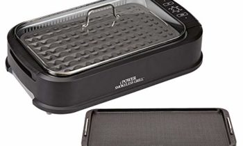 Read more about the article PowerXL Smokeless Grill with Tempered Glass Lid with Interchanable Griddle Plate and Turbo Speed Smoke Extractor Technology. Make Tender Char-grilled Meals Inside With Virtually No Smoke