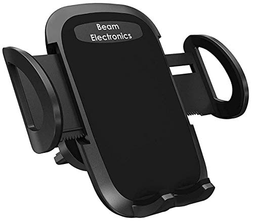 You are currently viewing Beam Electronics Universal Smartphone Car Air Vent Mount Holder Cradle Compatible with iPhone Xs XS Max XR X 8 8+ 7 7+ SE 6s 6+ 6 5s 4 Samsung Galaxy S10 S9 S8 S7 S6 S5 S4 LG Nexus (Black)