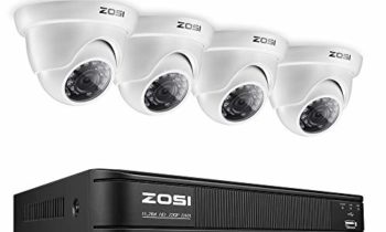 Read more about the article ZOSI 8-Channel HD-TVI 720P Video Security Camera System ,1080N Surveillance DVR Recorder and (4) 1.0MP 720P(1280TVL) Weatherproof Outdoor/Indoor Dome CCTV Camera with Night Vision(No Hard Drive)