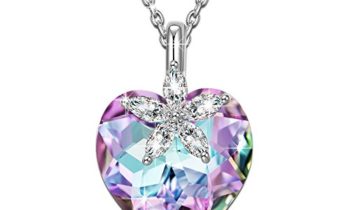 Read more about the article NINASUN Necklace Xmas Gifts for Women Necklace s925 Sterling Silver Pendant Swarovski Crystal Heart Jewelry for Women Anniversary Birthday Gifts Idea from for Wife Girlfriend Grandma Bauhinia Blossom
