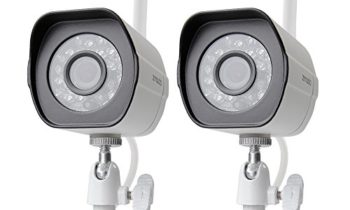 Read more about the article Zmodo 720p HD Outdoor Home Wifi Security Surveillance Video Cameras System (2 Pack) – Cloud Service Available