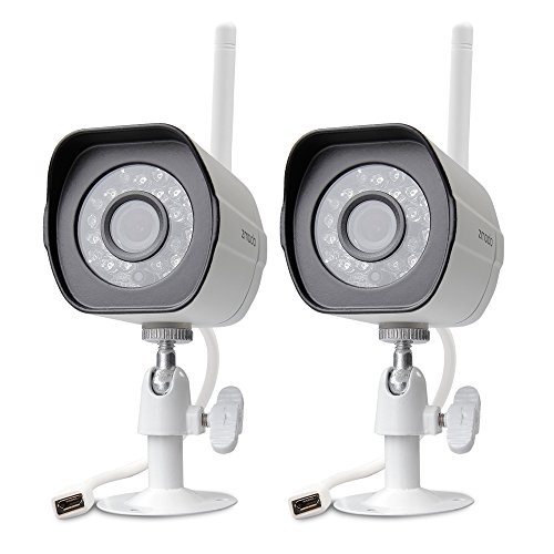 You are currently viewing Zmodo 720p HD Outdoor Home Wifi Security Surveillance Video Cameras System (2 Pack) – Cloud Service Available