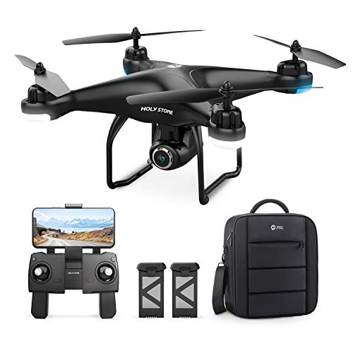 Read more about the article Holy Stone HS120D GPS Drone with Camera for Adults 1080p HD FPV, Quadcotper with Auto Return Home, Follow Me, Altitude Hold, Tap Fly Functions, Includes 2 Batteries and Carrying Backpack