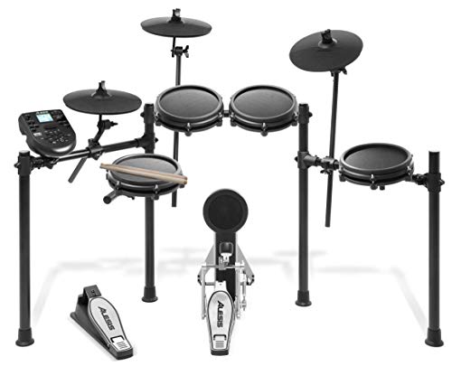 Read more about the article Alesis Drums Nitro Mesh Kit | Eight Piece All Mesh Electronic Drum Kit With Super Solid Aluminum Rack, 385 Sounds, 60 Play Along Tracks, Connection Cables, Drum Sticks & Drum Key included