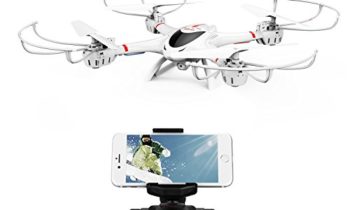 Read more about the article DBPOWER MJX X400W FPV Drone with Wifi Camera Live Video Headless Mode 2.4GHz 4 Chanel 6 Axis Gyro RTF RC Quadcopter, Compatible with 3D VR Headset