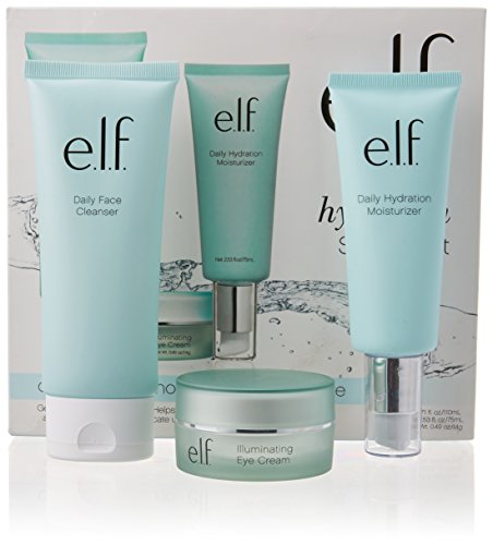 Read more about the article e.l.f. Hello, Hydration 3-Piece Starter Set with Cleanser, Moisturizer, and Eye Cream