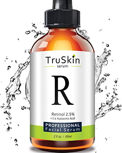 You are currently viewing TruSkin RETINOL Serum for Wrinkles, Fine Lines – [BIG 2-OZ Bottle] – Vitamin A, E, Hyaluronic Acid, Organic Green Tea, Jojoba Oil, BEST Anti Wrinkle Facial Serum. 2oz