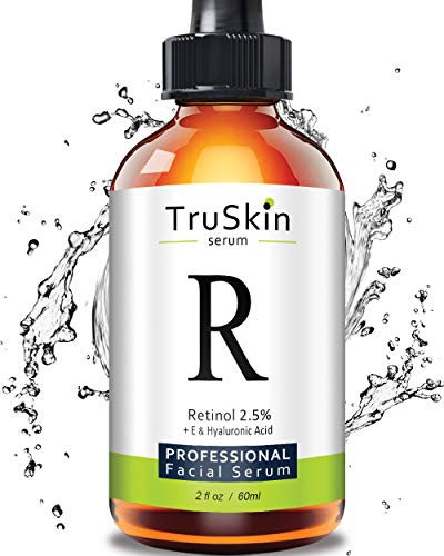 Read more about the article TruSkin RETINOL Serum for Wrinkles, Fine Lines – [BIG 2-OZ Bottle] – Vitamin A, E, Hyaluronic Acid, Organic Green Tea, Jojoba Oil, BEST Anti Wrinkle Facial Serum. 2oz