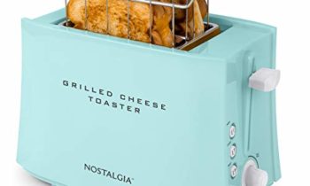 Read more about the article Nostalgia TCS2AQ Grilled Cheese Easy-Clean Toaster Baskets and Adjustable Toasting Dial, Aqua