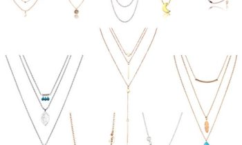 Read more about the article Tamhoo HYZ Boho 10pcs Layered Necklace Pendant Moon Star Turquoise Feather Olive Leaf Heartbeat Coin Chain Girls Women Mother Jewelry Set
