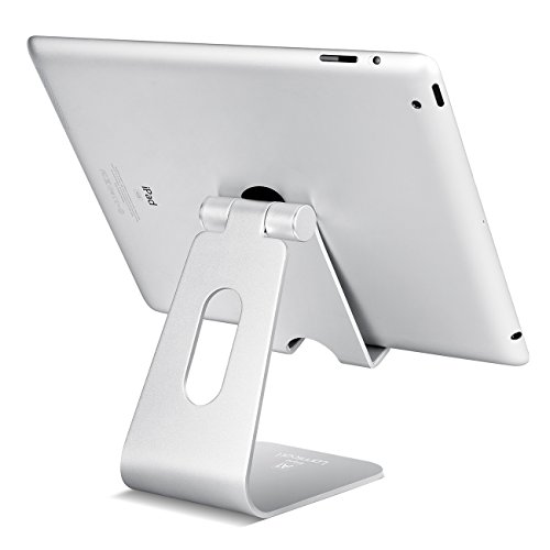 Read more about the article Tablet Stand Multi-Angle, Lamicall iPad Stand : Desktop Holder Dock for iPad mini Air 2 3 4 Pro, iPhone 5 6 7 Plus, Nintendo Switch, Nexus, Accessories, Samsung and Other Tablets (4-13 inch) – Silver
