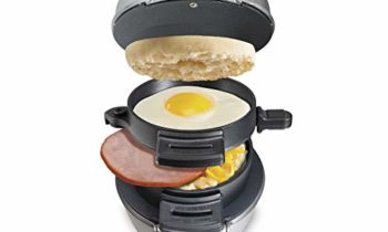 Read more about the article Hamilton Beach Breakfast Sandwich Maker, Silver (25475A)