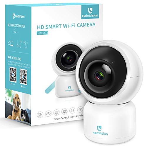 You are currently viewing heimvision HM203 1080P Security Camera with Smart Night Vision/Ptz/Two-Way Audio, 2.4GHz Wireless Home Surveillance IP Camera for Baby/Elder/Pet/Nanny Monitor, Cloud Service/Microsd Support