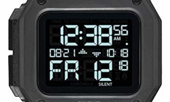 Read more about the article NIXON Regulus A1180 – All Black – 100m Water Resistant Men’s Digital Sport Watch (46mm Watch Face, 29mm-24mm Pu/Rubber/Silicone Band)