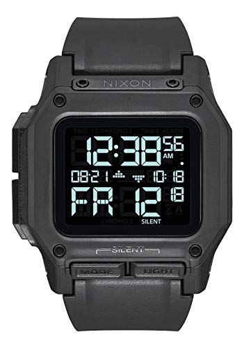 You are currently viewing NIXON Regulus A1180 – All Black – 100m Water Resistant Men’s Digital Sport Watch (46mm Watch Face, 29mm-24mm Pu/Rubber/Silicone Band)