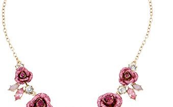 Read more about the article Betsey Johnson “Glitter Rose” Necklace