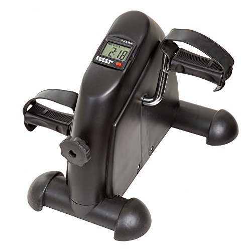 You are currently viewing Portable Fitness Pedal Stationary Under Desk Indoor Exercise Machine Bike for Arms, Legs, Physical Therapy with LCD Display Calorie Counter by Wakeman