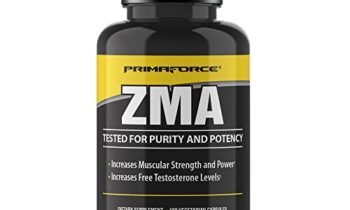 Read more about the article PrimaForce ZMA Supplement, 180 Capsules – Increases Muscular Strength and Power / Increases Free Testosterone Levels