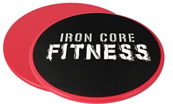 Read more about the article 2 x Dual Sided Gliding Discs Core Sliders by Iron Core Fitness | Ultimate Core Trainer | Gym, Home Abdominal & Total Body Workout Equipment | For use on ALL surfaces