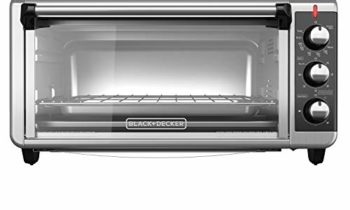 Read more about the article BLACK+DECKER TO3250XSB 8-Slice Extra Wide Convection Countertop Toaster Oven, Includes Bake Pan, Broil Rack & Toasting Rack, Stainless Steel/Black