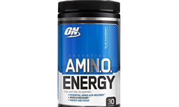 Read more about the article Optimum Nutrition Amino Energy with Green Tea and Green Coffee Extract, Preworkout and Amino Acids, Flavor: Blue Raspberry, 30 Servings